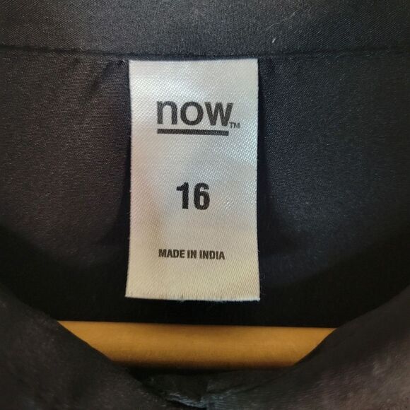 Simple Black Long Sleeve Shirt - Picture 7 of 9